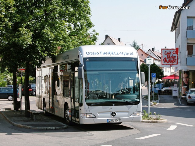 Photos of Mercedes-Benz Citaro LE Fuel Cell Bus (O530) 2007–11 (640 x 480)