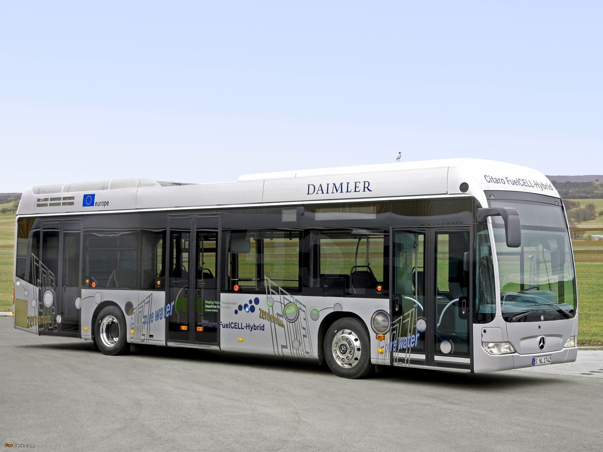 Pictures of Mercedes-Benz Citaro LE Fuel Cell Bus (O530) 2007–11 (2048 x 1536)