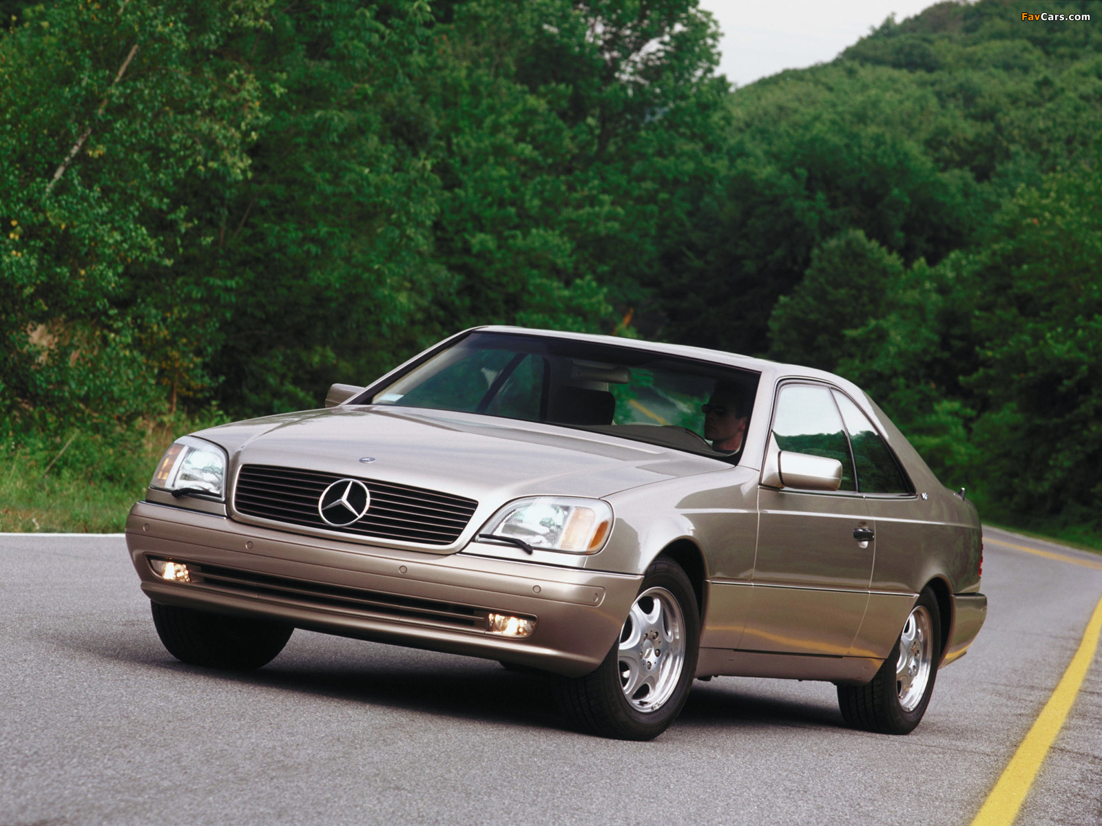 Images of Mercedes-Benz CL-Klasse US-spec (C140) 1993–99 (1600 x 1200)