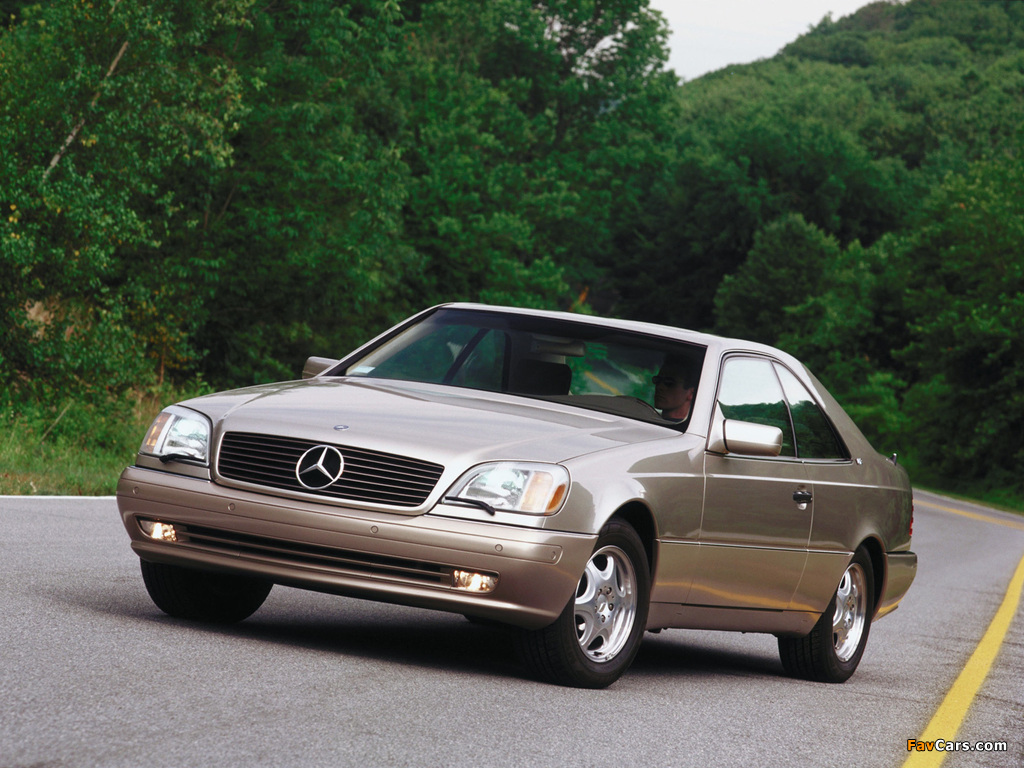 Images of Mercedes-Benz CL-Klasse US-spec (C140) 1993–99 (1024 x 768)