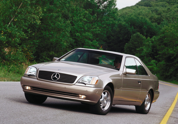 Images of Mercedes-Benz CL-Klasse US-spec (C140) 1993–99