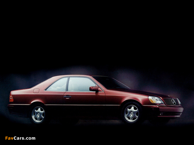 Images of Mercedes-Benz S 500 Coupe (C140) 1993–97 (640 x 480)