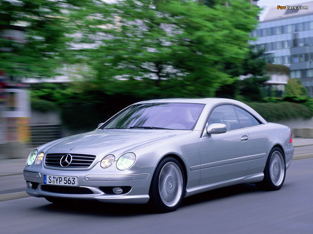 Images of Mercedes-Benz CL 55 AMG (C215) 2000–02 (1024 x 768)