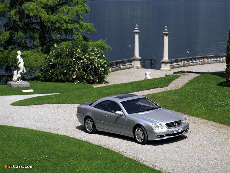 Images of Mercedes-Benz CL 600 (C215) 2002–06 (800 x 600)