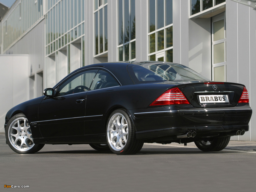 Images of Brabus Mercedes-Benz CL-Klasse (C215) 2002–06 (1024 x 768)