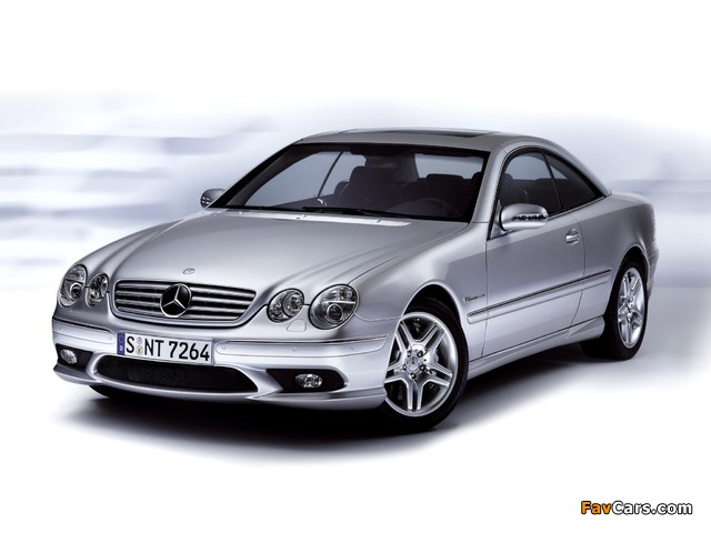 Images of Mercedes-Benz CL 55 AMG (C215) 2002–06 (640 x 480)