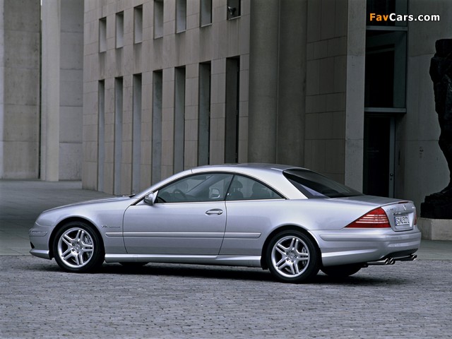 Images of Mercedes-Benz CL 55 AMG (C215) 2002–06 (640 x 480)