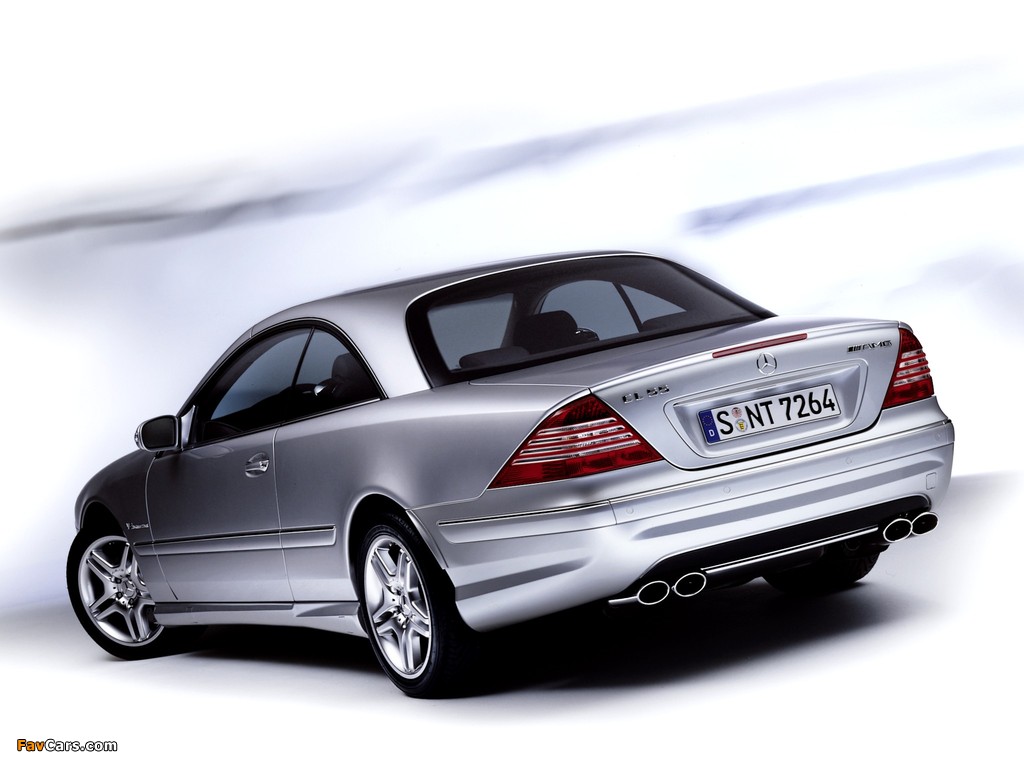 Images of Mercedes-Benz CL 55 AMG (C215) 2002–06 (1024 x 768)