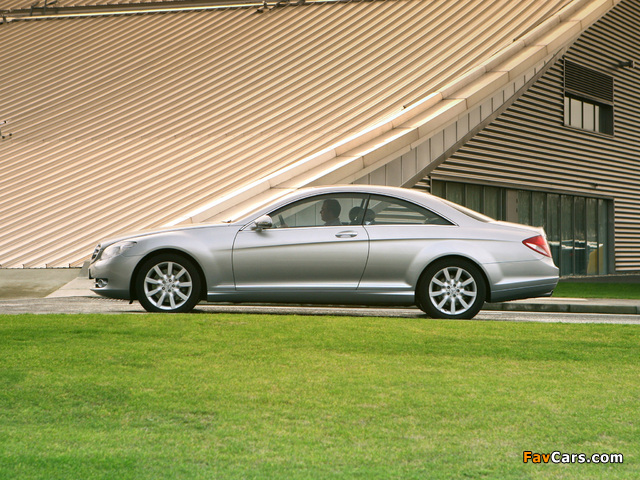 Images of Mercedes-Benz CL 500 UK-spec (C216) 2006–10 (640 x 480)