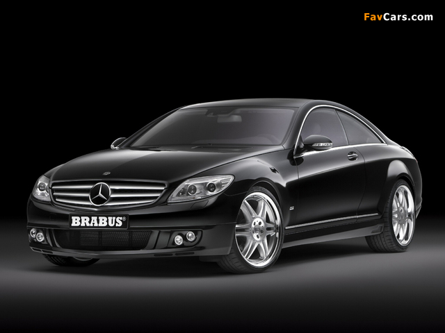 Images of Brabus SV12 S Biturbo Coupe (C216) 2007–10 (640 x 480)