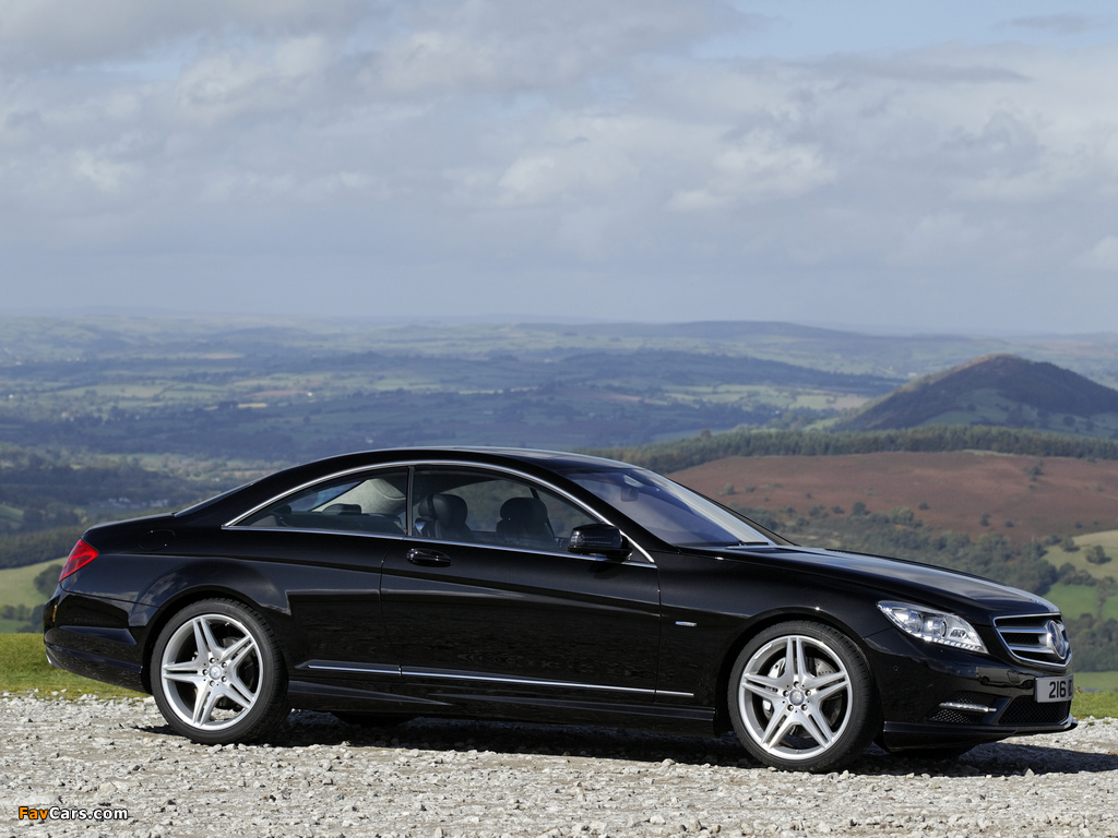 Images of Mercedes-Benz CL 500 AMG Sports Package UK-spec (C216) 2010 (1024 x 768)