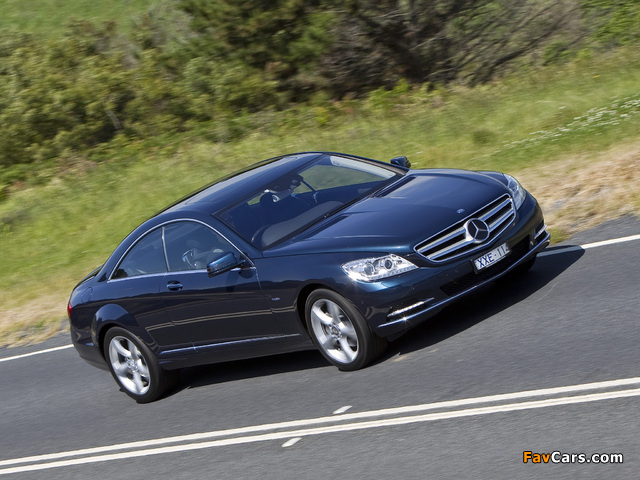 Images of Mercedes-Benz CL 500 AU-spec (C216) 2010 (640 x 480)