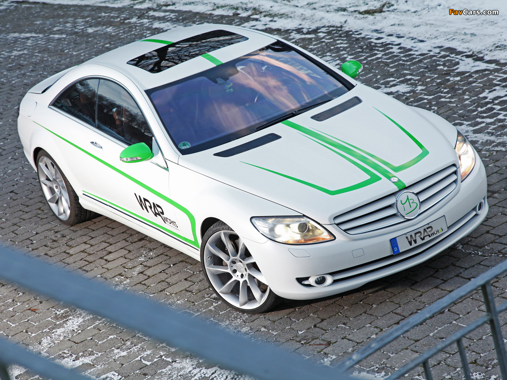 Images of Wrap Works Mercedes-Benz CL 500 (C216) 2013 (1024 x 768)