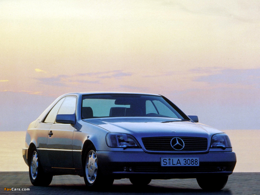 Mercedes-Benz 600 SEC (C140) 1992–93 images (1024 x 768)