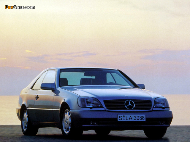 Mercedes-Benz 600 SEC (C140) 1992–93 images (640 x 480)