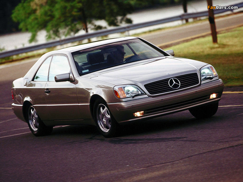 Mercedes-Benz CL-Klasse US-spec (C140) 1993–99 photos (800 x 600)