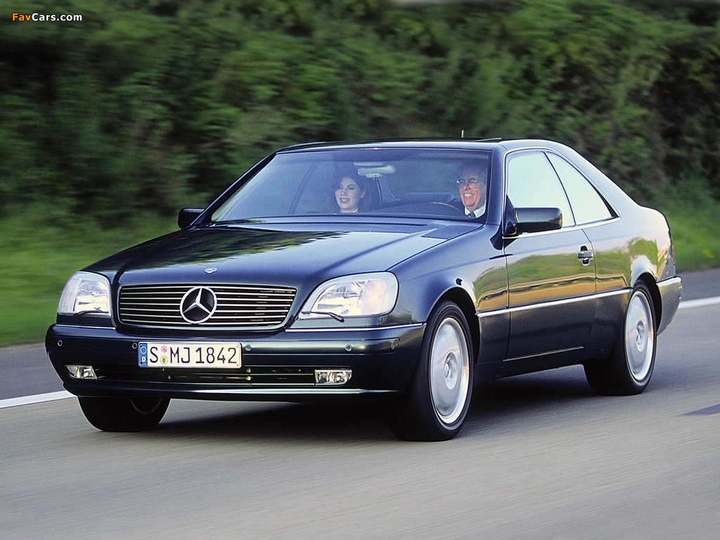 Mercedes-Benz CL 500 (C140) 1997–99 pictures (1024 x 768)