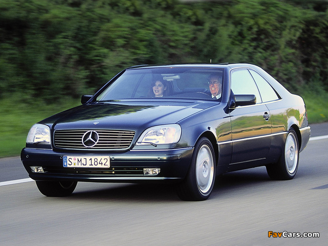 Mercedes-Benz CL 500 (C140) 1997–99 pictures (640 x 480)