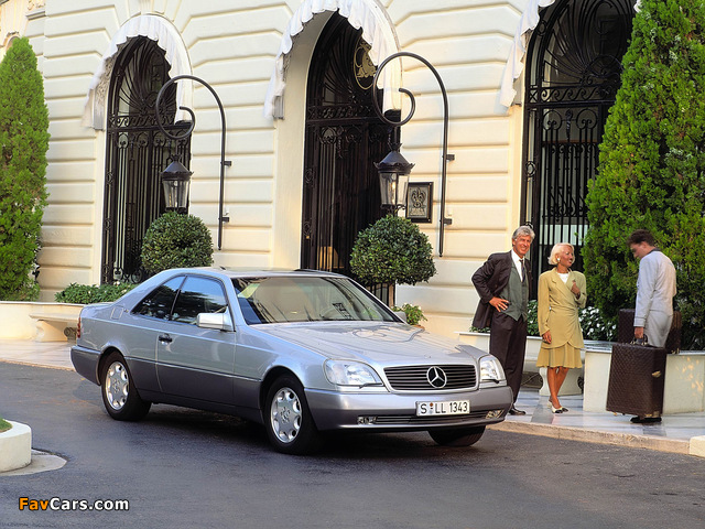 Mercedes-Benz CL 600 (C140) 1997–99 pictures (640 x 480)