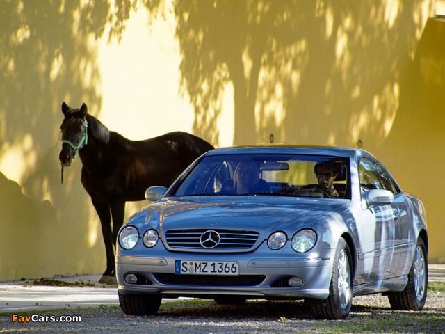 Mercedes-Benz CL-Klasse (C215) 1999–2006 images (640 x 480)