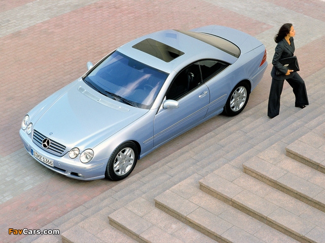 Mercedes-Benz CL-Klasse (C215) 1999–2006 images (640 x 480)