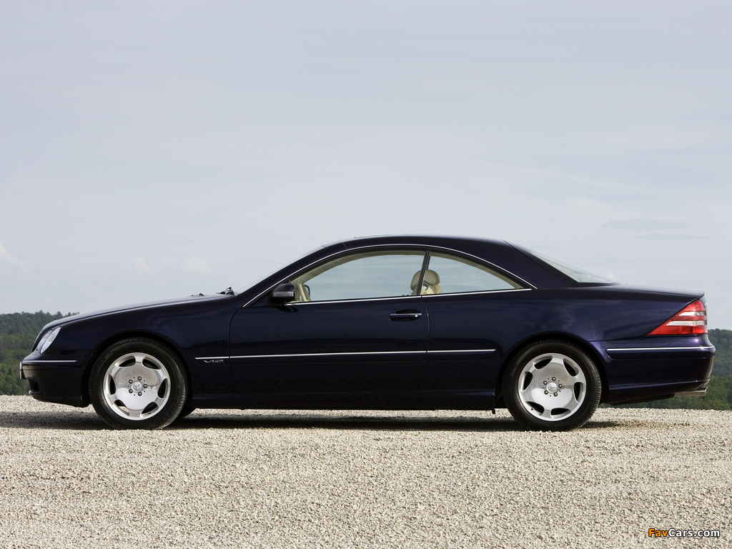 Mercedes-Benz CL 600 (S215) 1999–2002 images (1024 x 768)