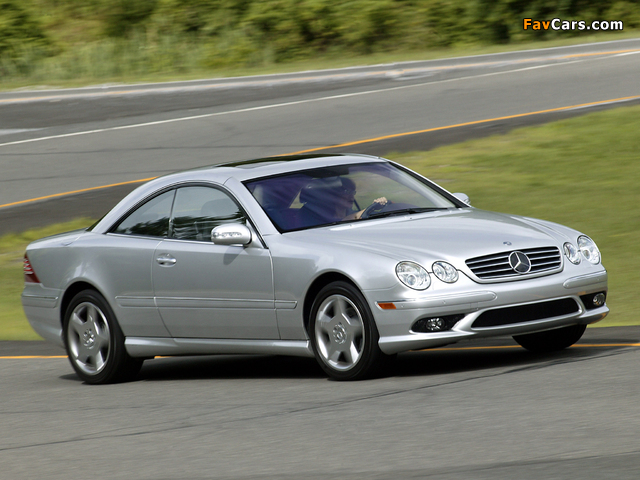 Mercedes-Benz CL 500 US-spec (C215) 1999–2006 images (640 x 480)