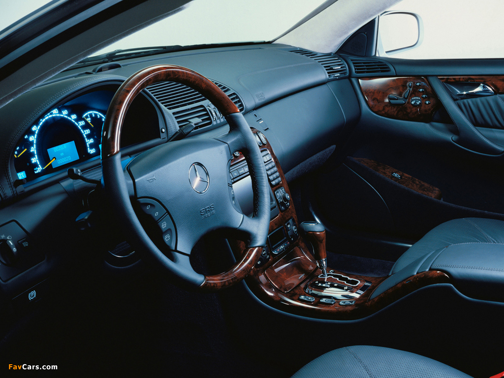 Mercedes-Benz CL 600 (S215) 1999–2002 images (1024 x 768)