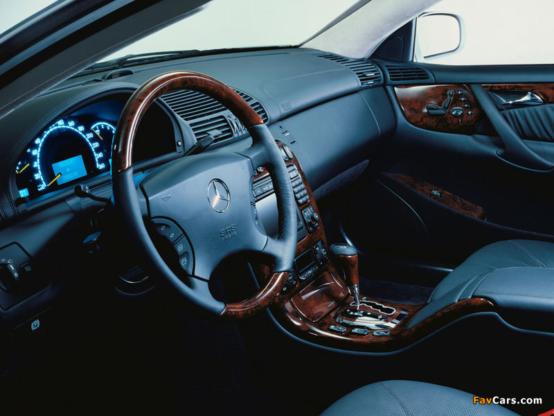 Mercedes-Benz CL 600 (S215) 1999–2002 images (800 x 600)