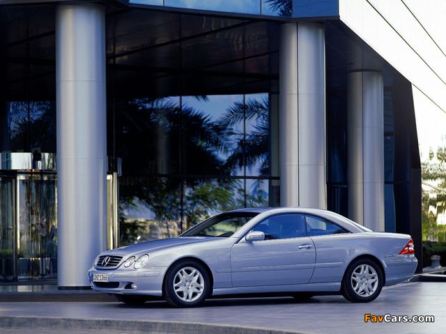 Mercedes-Benz CL-Klasse (C215) 1999–2006 images (640 x 480)