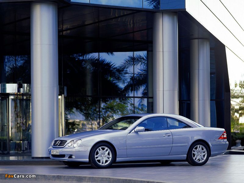 Mercedes-Benz CL-Klasse (C215) 1999–2006 images (800 x 600)