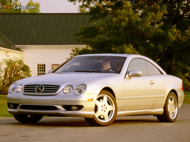 Mercedes-Benz CL 600 US-spec (C215) 1999–2002 photos (640 x 480)