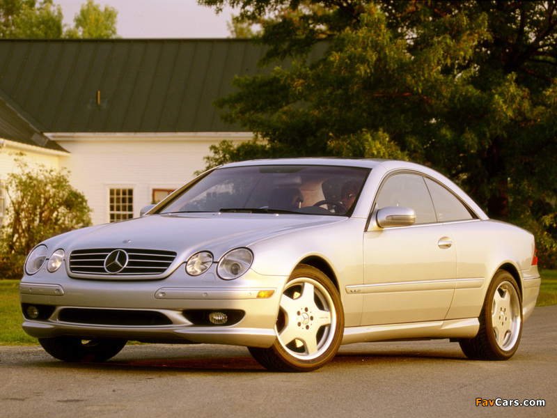 Mercedes-Benz CL 600 US-spec (C215) 1999–2002 photos (800 x 600)