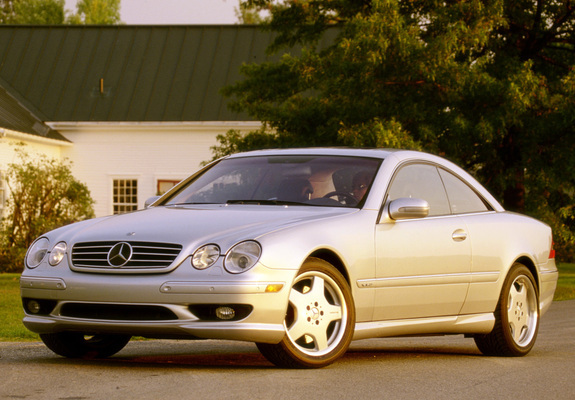 Mercedes-Benz CL 600 US-spec (C215) 1999–2002 photos