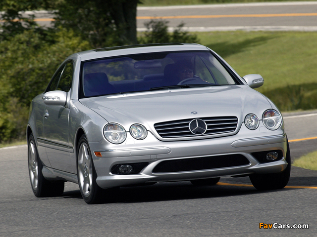 Mercedes-Benz CL 500 US-spec (C215) 1999–2006 photos (640 x 480)