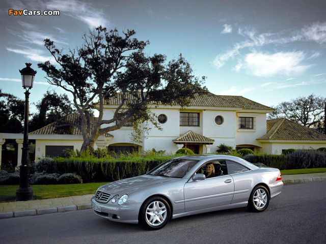 Mercedes-Benz CL-Klasse (C215) 1999–2006 photos (640 x 480)