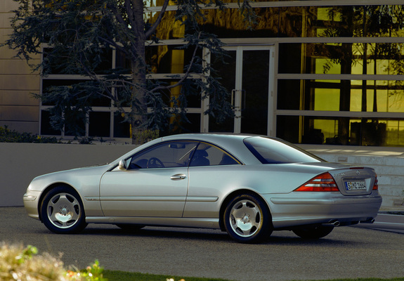 Mercedes-Benz CL 600 (S215) 1999–2002 photos