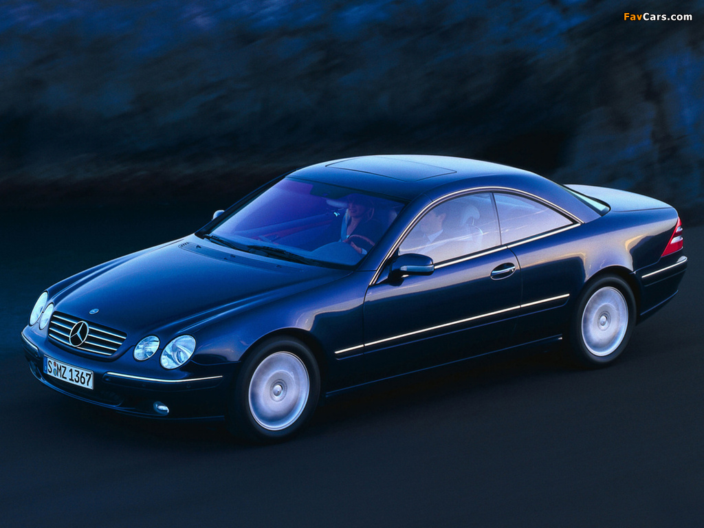 Mercedes-Benz CL-Klasse (C215) 1999–2006 pictures (1024 x 768)