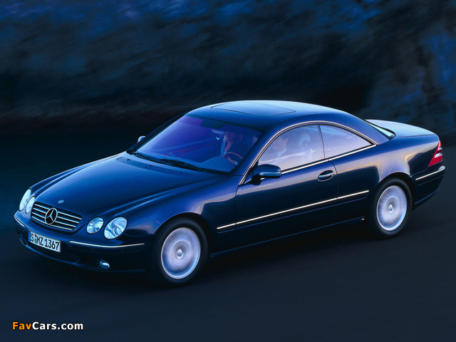 Mercedes-Benz CL-Klasse (C215) 1999–2006 pictures (640 x 480)