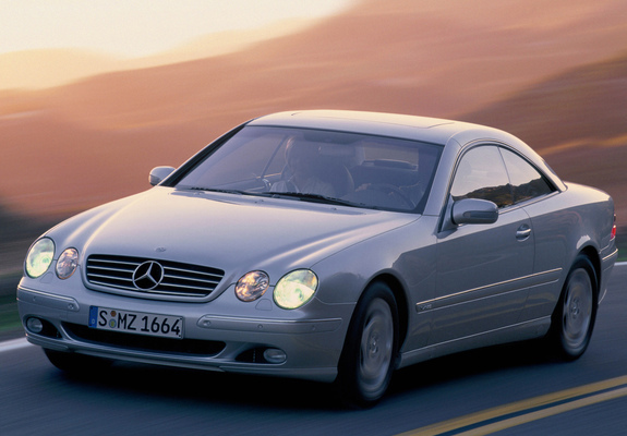Mercedes-Benz CL 600 (S215) 1999–2002 pictures