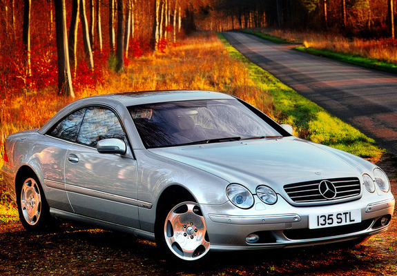 Mercedes-Benz CL 600 UK-spec (C215) 1999–2002 wallpapers