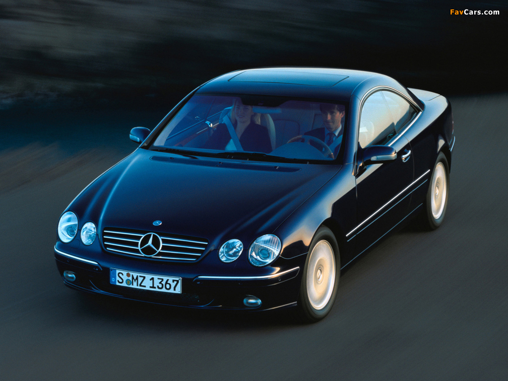 Mercedes-Benz CL-Klasse (C215) 1999–2006 wallpapers (1024 x 768)