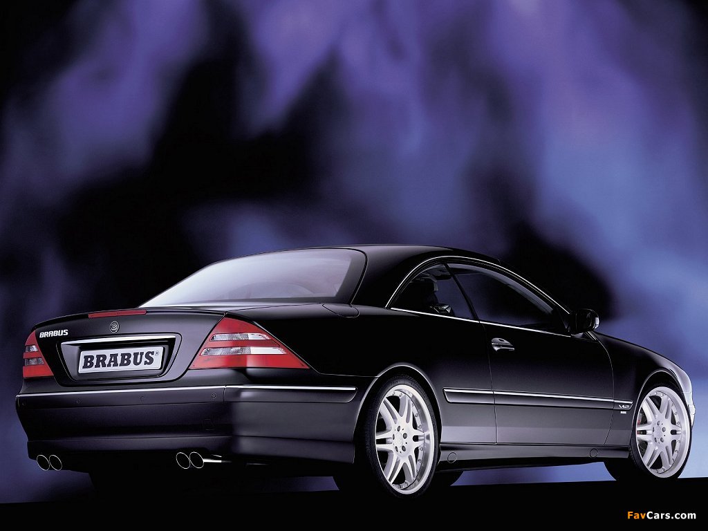 Brabus Mercedes-Benz CL-Klasse (C215) 1999–2002 wallpapers (1024 x 768)