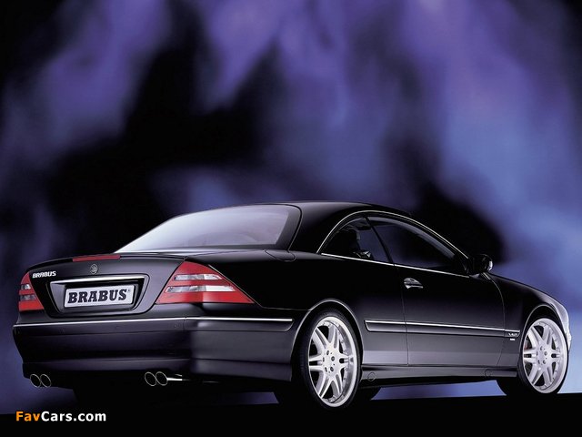 Brabus Mercedes-Benz CL-Klasse (C215) 1999–2002 wallpapers (640 x 480)