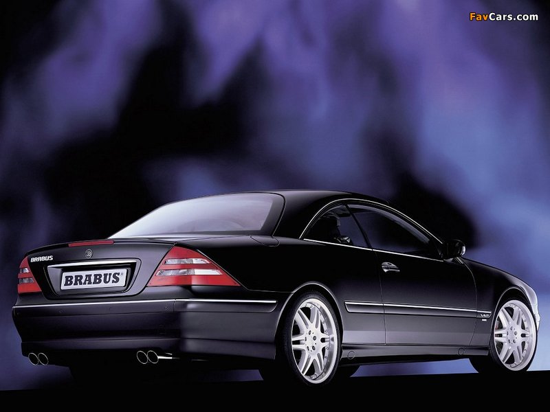 Brabus Mercedes-Benz CL-Klasse (C215) 1999–2002 wallpapers (800 x 600)
