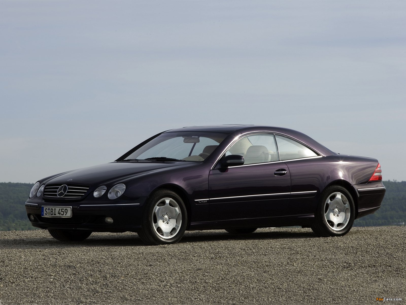 Mercedes-Benz CL 600 (S215) 1999–2002 wallpapers (1600 x 1200)