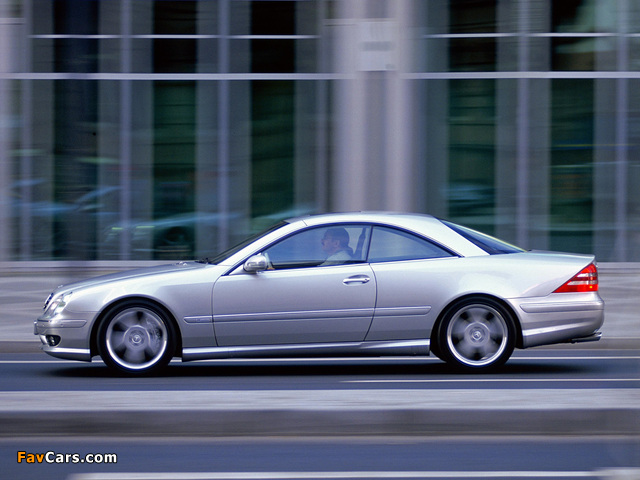 Mercedes-Benz CL 55 AMG F1 Limited Edition (C215) 2000 images (640 x 480)