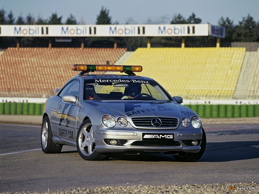Mercedes-Benz CL 55 AMG F1 Safety Car (C215) 2000–01 images (1024 x 768)