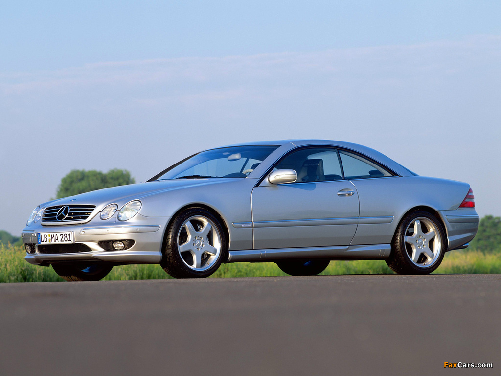 Mercedes-Benz CL 55 AMG F1 Limited Edition (C215) 2000 images (1024 x 768)