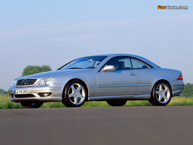 Mercedes-Benz CL 55 AMG F1 Limited Edition (C215) 2000 images (640 x 480)